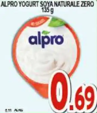 Sacoph Alpro Yogurt Soya Naturale Zero 135g offerta