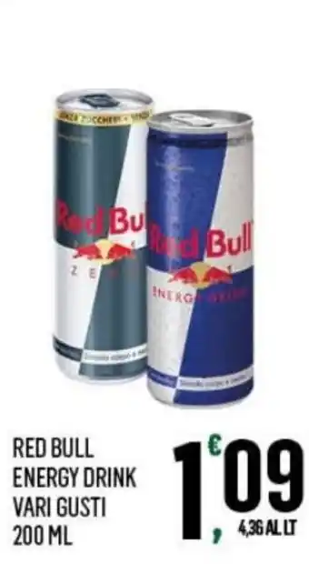 Vibian RED BULL ENERGY DRINK VARI GUSTI 200 ML offerta