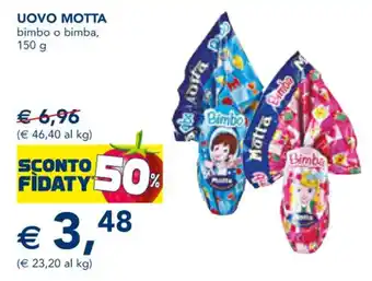 Esselunga UOVO MOTTA bimbo o bimba, 150 g offerta