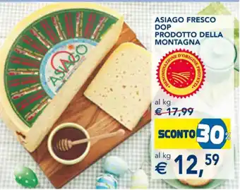ASIAGO FRESCO DOP PRODOTTO DELLA MONTAGNA
