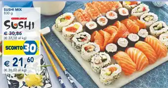 Esselunga SUSHI MIX 830 g offerta