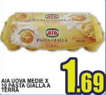 Sacoph Aia Uova Medie x 10 Pasta Gialla a Terra offerta