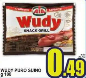 Sacoph Aia Wudy Puro Suino 100g offerta