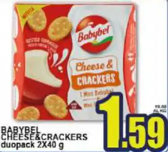 Babygel Cheese & Crackers duopack 2x40g