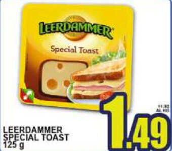 Sacoph Leerdammer Special Toast 125g offerta