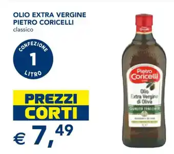 Esselunga OLIO EXTRA VERGINE PIETRO CORICELLI classico offerta