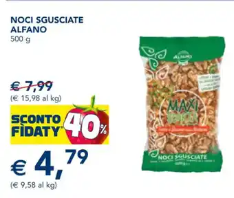 Esselunga NOCI SGUSCIATE ALFANO 500 g offerta