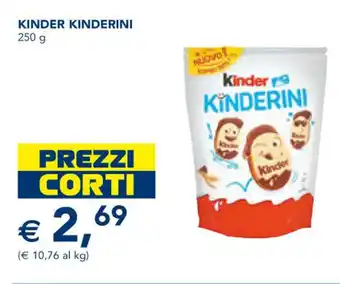 Esselunga KINDER KINDERINI 250 g offerta