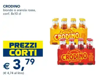 Esselunga CRODINO biondo o arancia rossa, conf. 8x10 cl offerta
