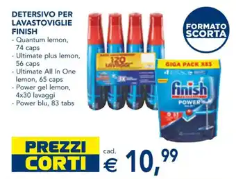 Esselunga DETERSIVO PER LAVASTOVIGLIE FINISH offerta