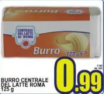 Sacoph Burro Centrale Del Latte Roma 125g offerta