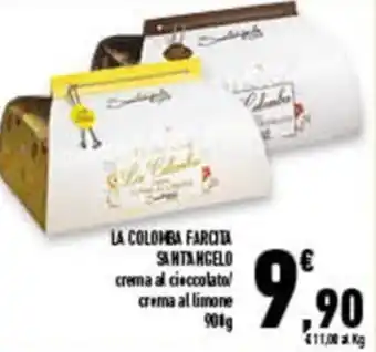 Conad Superstore LA COLOMBA FARCITA АНТАNGELO crema al cioccolato crema al limone offerta