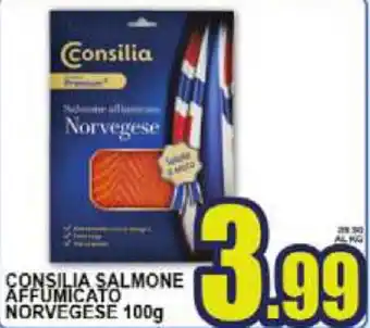 Sacoph Consilia Salmone Affumicato Norvegese 100g offerta