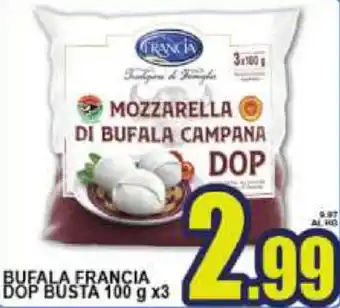 Sacoph Bufala Francia DOP Busta 100g x 3 offerta