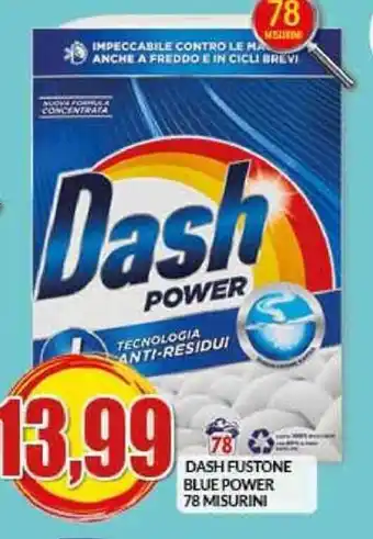 DASH FUSTONE BLUE POWER 78 MISURINI