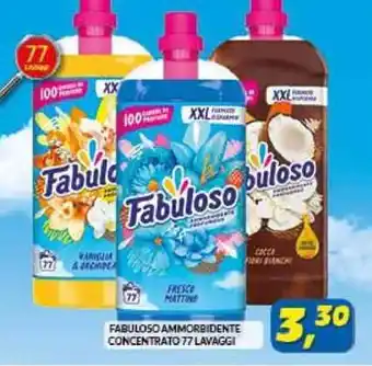 Risparmio Casa FABULOSO AMMORBIDENTE CONCENTRATO 77 LAVAGGI offerta