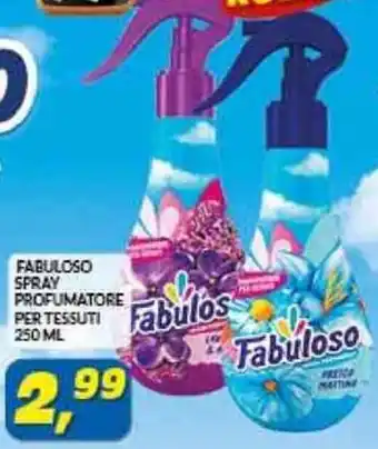 Risparmio Casa FABULOSO SPRAY PROFUMATORE PER TESSUTI 250 ML offerta