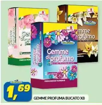 Risparmio Casa GEMME PROFUMA BUCATO X8 offerta