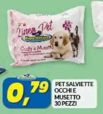 Risparmio Casa PET SALVIETTE OCCHIE MUSETTO 30 PEZZI offerta