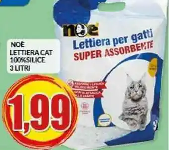 Risparmio Casa NOE LETTIERA CAT 100% SILICE 3 LITRI offerta