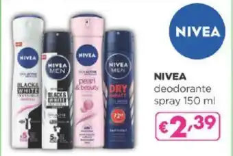 Acqua & Sapone NIVEA deodorante spray 150 ml offerta