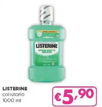 Acqua & Sapone LISTERINE collutorio 1000 ml offerta