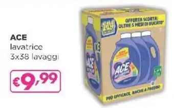 Acqua & Sapone ACE lavatrice 3x38 lavaggi offerta