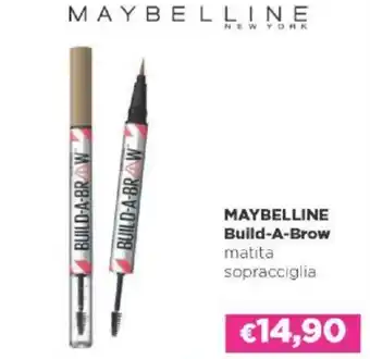 Acqua & Sapone MAYBELLINE Build-A-Brow matita sopracciglia offerta