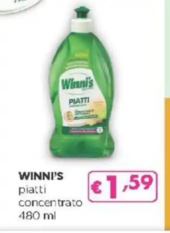 Acqua & Sapone WINNI'S piatti concentrato 480 ml offerta