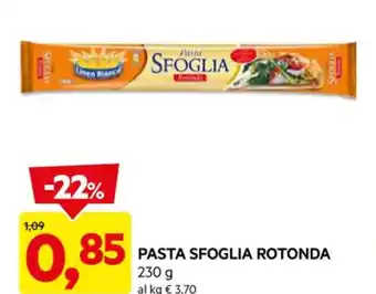 DPiù PASTA SFOGLIA ROTONDA 230 g offerta