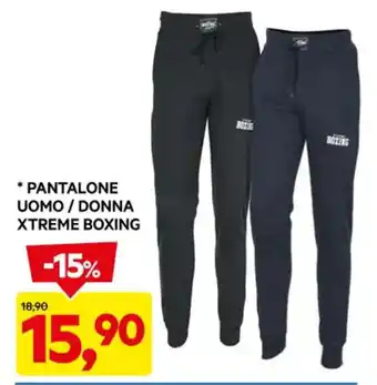 DPiù PANTALONE UOMO / DONNA XTREME BOXING offerta