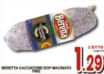 Sacoph Beretta Cacciatore DOP Macinato Fine offerta