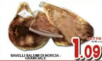 Sacoph Savelli Salumi di Norcia - Guanciale offerta