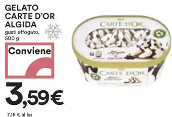 Coop GELATO CARTE D'OR ALGIDA gusti affogato, 500 g offerta