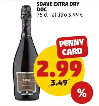 PENNY SOAVE EXTRA DRY DOC 75 cl offerta