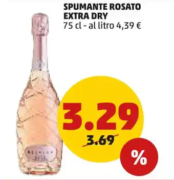 PENNY SPUMANTE ROSATO EXTRA DRY 75 cl offerta