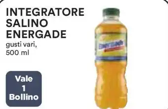 Coop INTEGRATORE SALINO ENERGADE gusti vari, 500 ml offerta