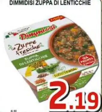 Dimmidisì Zuppa di Lenticchie