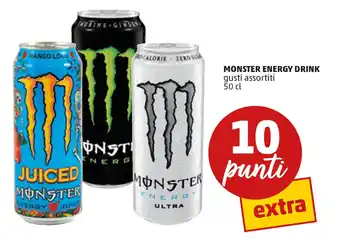 PENNY MONSTER ENERGY DRINK gusti assortiti 50 cl offerta