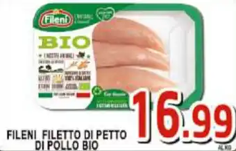 Sacoph Fileni Filetto di Petto di Pollo Bio offerta