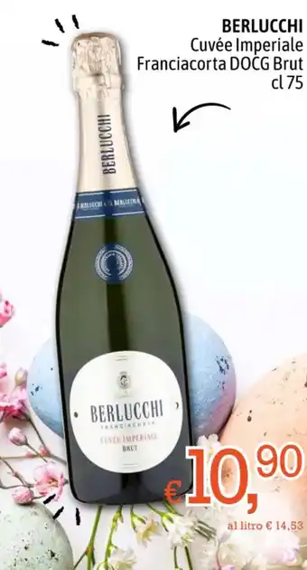 Famila BERLUCCHI Cuvée Imperiale cl70 Franciacorta DOCG Brut cl 75 offerta