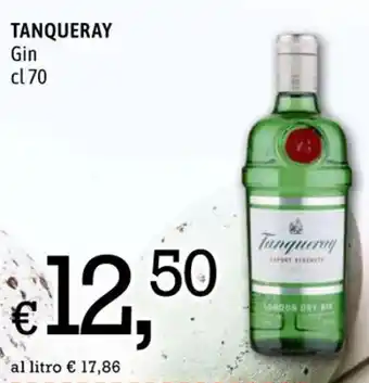 Famila TANQUERAY Gin cl 70 offerta