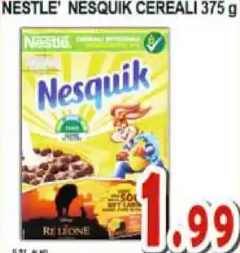 Sacoph Nestle Nesquik Cereali 375 g offerta
