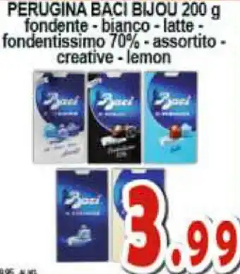 Sacoph Perugina Baci Bijou 200 g offerta