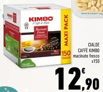 Conad CIALDE CAFFÈ KIMBO macinato fresco x150 offerta