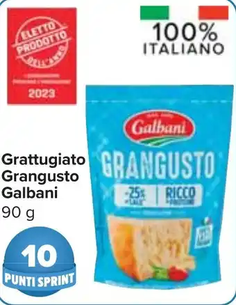 Carrefour Market Grattugiato Grangusto Galbani 90 g offerta