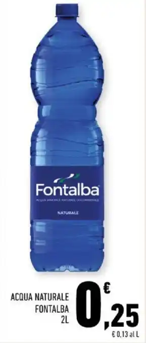 Conad ACQUA NATURALE FONTALBA 2L offerta