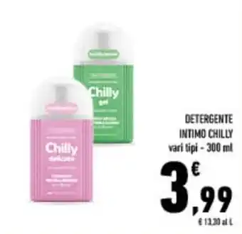 DETERGENTE INTIMO CHILLY vari tipi - 300 ml