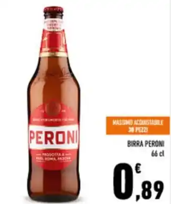 Conad City BIRRA PERONI 66 cl offerta