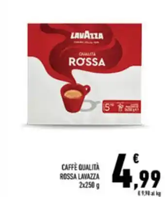 Conad City CAFFÈ QUALITÀ ROSSA LAVAZZA offerta